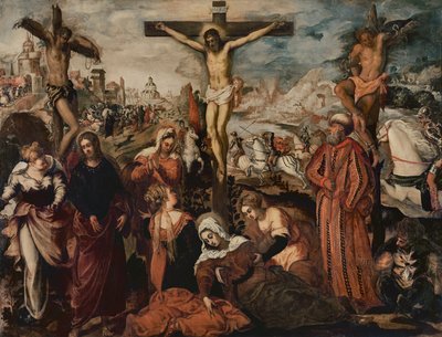 Kruisiging door Jacopo Robusti Tintoretto